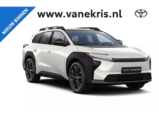 Toyota bZ4X Touring Executive AWD 75 kWh, 20 Inch LM, Panoramadak 1500 Kg trekgewicht, Synthetic Leather Black!
