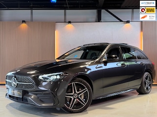 Mercedes-Benz C-klasse Estate 300 e AMG Line Pano|Sfeer|Leder|Keyl