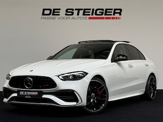 Mercedes-Benz C-klasse 300 e AMG Pano Memory Burmester Distronic Massage 360 Digital Led Sfeer