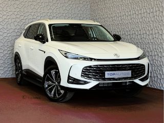MG HS PHEV 1.5 TGDI LUXURY PHEV PLUG-IN HYBRIDE | LEER | 272PK NIEUWE AUTO | >1.000 KM TOTAAL BEREIK | 360° CAMERA | ELEKTRISCHE ACHTERKLEP | STOEL/STUUR. VERWARMING | FULL LED | ELEKTRISCHE S