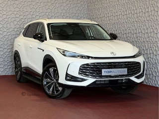 MG HS PHEV 1.5 TGDI LUXURY PHEV PLUG-IN HYBRIDE | LEER | 272PK NIEUWE AUTO | >1.000 KM TOTAAL BEREIK | 360° CAMERA | ELEKTRISCHE ACHTERKLEP | STOEL/STUUR. VERWARMING | FULL LED | ELEKTRISCHE S