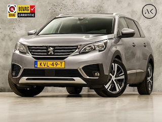Peugeot 5008 1.2 PureTech Allure 7 Persoons (PANORAMADAK, APPLE CARPLAY, GROOT NAVI, 360 CAMERA, SPORTSTOELEN, GETINT GLAS, LEDER, CRUISE, NIEUWE APK, NIEUWSTAAT)