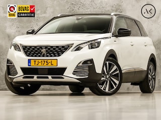 Peugeot 5008 1.2 PureTech GT-Line 7 Persoons (PANORAMADAK, APPLE CARPLAY, GROOT NAVI, 360 CAMERA, GETINT GLAS, SPORTSTOELEN, LEDER, KEYLESS. CRUISE, NIEUWSTAAT)