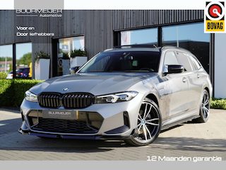 BMW 3-serie Touring 320e M Sport | SOH 95% | Shadow Line | Sfeerverlichting | Dealer onderhouden | Trekhaak | Panoramisch schuif/kanteldak |
