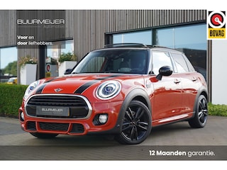 Mini Cooper 5-deurs 1.5 Burgundy Edition | John Cooper Works | Head-Up | Harman Kardon | Panoramisch schuif/kanteldak | Climate Control | Led