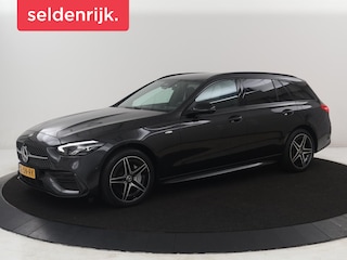 Mercedes-Benz C-klasse 300e AMG-Line | SOH 97.7 | Leder/alcantara | Adaptive cruise | Memory | 360 camera | Sfeerverlichting | Burnmester | Stoelverwarming | Full LED |