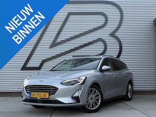 Ford Focus Wagon 1.0 EcoBoost Titanium Business 2e Eigenaar|Navi|Camera|Trekhaak|Clima|Stoelverwarming|PDC V+A|Carplay|APK tot 04-2027