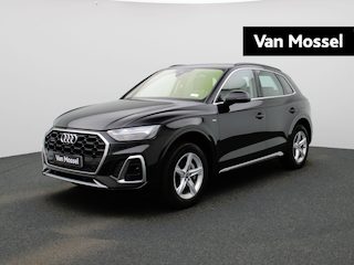 Audi Q5 50 TFSI e S edition 299 PK | 360 Camera | Bang & Olufsen | Head-up display | Trekhaak | Elektr. instel. bestuurd.stoel | Stoelverwarming | Dodehoekdetectie | Navigatie | Cruise Control | Climate Control |