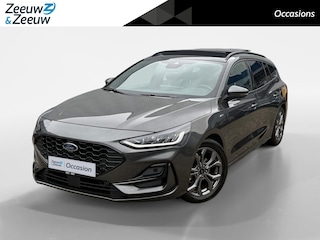 Ford Focus Wagon 1.0 EcoBoost Hybrid ST Line X | Panoramadak | Trekhaak afneembaar | Winterpakket | Adapt. Cruise Control | B&O | 12 maanden garantie