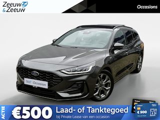 Ford Focus Wagon 1.0 EcoBoost Hybrid ST Line X | Panoramadak | Trekhaak afneembaar | Winterpakket | Adapt. Cruise Control | B&O | 12 maanden garantie