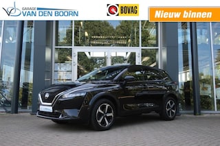 Nissan Qashqai 1.3 MHEV, Stoel- Stuurverw, 360 camera, Dodehoek det, Keyless, CarPlay etc.