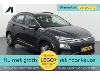 Hyundai Kona EV Comfort 64 kWh Slim en zuinig onderweg, subtiel in het zwart