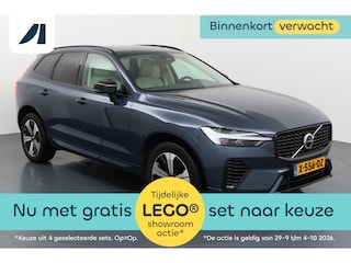 Volvo XC60 2.0 T6 Plug-in hybrid AWD Plus Bright Elegant blauw met sterke technologie