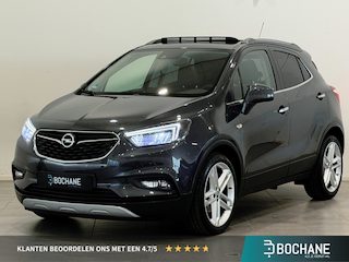 Opel Mokka X 1.4 Turbo Black Edition | Trekhaak | Schuif-kanteldak | Leder | Stoel- & Stuurverwarming | Achteruitrijcamera