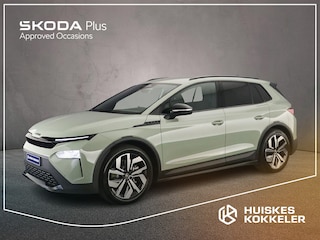 Skoda Elroq 85 Sportline 286pk Automaat Trekhaak, Adaptive cruise control, LED koplampen, Navigatie, Achteruitrijcamera, App connect, Stuurwiel verwarmd