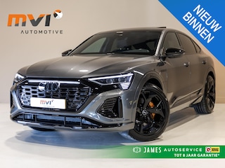 Audi Q8 e-tron 50 quattro S-Line Edition 95 kWh SOH 90% / 340pk / NAP / Panorama dak / Leder / Elektrische stoelverstelling met geheugen /