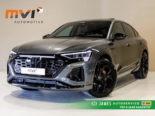 Audi Q8 e-tron 50 quattro S-Line Edition 95 kWh SOH 90% / 340pk / NAP / Panorama dak / Leder / Elektrische stoelverstelling met geheugen /