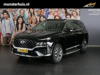 Hyundai Santa Fe 1.6 T-GDI PHEV Premium Plus Sky 7p. - 1e eigenaar! - *In Nieuwstaat!* - Bomvol opties! - O.a. Sidesteps & Airco separaat achter