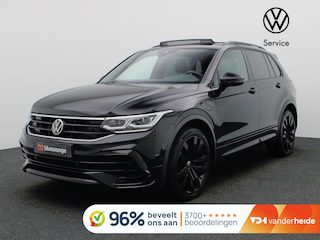 Volkswagen Tiguan 1.4 TSI eHybrid R-Line Business+ 245PK DSG Panoramadak, Trekhaak, Leder, Black Style, Stoel-Stuurverwarming, Keyless, Achteruitrijcamera, Elektr. Achterklep, Memorystoel, 20" LM Velgen