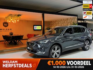 Seat Tarraco 1.5 TSI Xcellence Garantie|360° Camera|ACC|Lane|Virtual Cockpit|Navi|LED|Keyless|Rijklaar