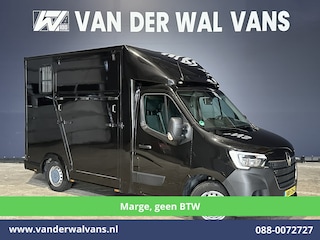 Renault Master 2.3 dCi 150pk **MARGE, geen BTW** L2H1 Paardenwagen Euro6 Airco | Camera | Cruisecontrol | Trekhaak Bijrijdersbank