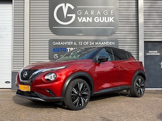 Nissan Juke 1.0 DIG-T N-Design 117PK Automaat,TwoTone,Navi,Clima,ACC,Isofix,Carplay,Stoelverwarming,Bose,Camera,ElektrPakket,Led