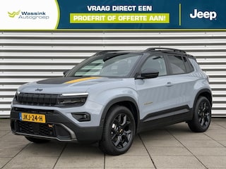 Jeep Avenger 1.2T 4xe 136pk The North Face | Automaat | All Season Banden | Adaptieve Cruise Control | Dode Hoek Detectie | Lane Assist | Parkeercamera | Parkeersensoren Voor & Achter | Navigatie | Apple Carplay | Stoelverwarming | DAB |