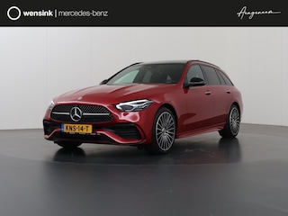 Mercedes-Benz C-klasse Estate 300 e 140 Years Edition | AMG | Panoramadak | Memory | 360 graden camera | Grootlicht assistent |