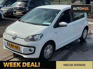 Volkswagen Up 1.0 move up! BlueMotion|NAVI|AUT|STOELVERW|5-DEU|GOED ONDERHOUDEN