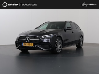 Mercedes-Benz C-klasse Estate 300e 140 Years Edition | AMG | Panoramadak | Memory | Multispaaks | 360 graden camera | Sfeerverlichting |