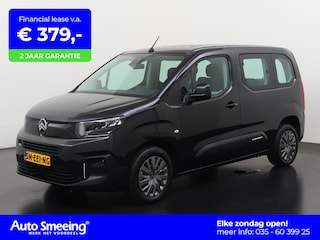 Citroën Berlingo Feel 50 kWh | 3 Fase | Carplay | 5 persoons | Zondag Open!