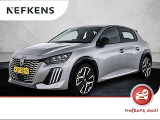 Peugeot 208 GT Hybrid 145pk Automaat | Navigatie | 360° Camera | Climate Control | Adaptieve Cruise Control | Parkeersensoren v+a | Armsteun | Keyless | Full Led koplampen | Dodehoeksensor| Leder/stof sportstoelen | Bluetooth | Draadloze Apple CarPlay / Android Auto | DAB+ radio | Donker getint glas | 17" lichtmetalen velgen |