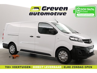 Opel Vivaro 75 kWh L3H1 | Snelladen | SOH 94% | Airco | Cruise | Carplay | 3 Zits | Parkeersens.