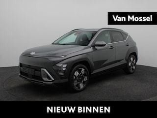 Hyundai Kona 1.6 GDI HEV Premium | Lederen bekleding | Stoelverkoeling | Stoelverwarming | Stuurverwarming | Adaptieve Cruise Control | 360 Camera | Keyless | DAB |