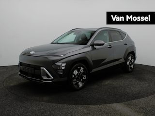 Hyundai Kona 1.6 GDI HEV Premium | Lederen bekleding | Stoelverkoeling | Stoelverwarming | Stuurverwarming | Adaptieve Cruise Control | 360 Camera | Keyless | DAB |