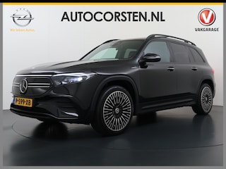 Mercedes-Benz EQB 250 AMG Night Line 7-Persoons Premium plus SOH 95% Panoramadak Adap.Cruise Head-Up Display Lmv 20" Elek.Stoelen+Memory+Verwarmd Camera Elek.Achterklep Actieve park-assist Licht en zichtpakket Led Privacy Glas DAB 1e Eigenaar Dealeronderhouden Origineel Nederlandse Auto