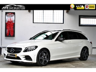 Mercedes-Benz C-klasse Estate 200 Business Solution AMG | Night | Panoramadak | Apple / Android | Leder