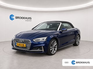 Audi A5 Cabriolet 3.0 TFSI 354PK QUATTRO PRO LINE PLUS AUTOMAAT / NAVI / LEDER / CLIMA / FULL-LED / PDC / KEYLESS / 19" LMV / 2X S-LINE / CARBON / UNIEK / ADAPT. CRUISECONTROL / NIEUWSTAAT !!