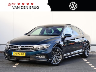 Volkswagen Passat 1.5 TSI Elegance Business R 150 pk DSG | R-Line | Dealer onderhouden | Trekhaak | Panoramadak | Alcantara/Leder | Navigatie | Camera | Cruise control | LED Matrix |