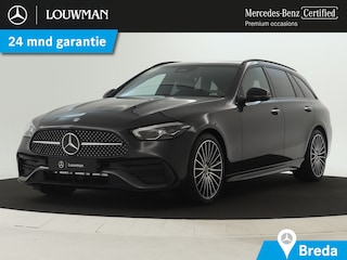 Mercedes-Benz C-klasse Estate 180 AMG Nightpakket | Trekhaak | Alarm | Memory | Dode Hoek Assistent | Apple CarPlay | Inclusief 24 maanden MB Certified garantie voor Europa.