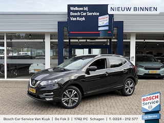 Nissan Qashqai 1.6 N-Connecta / NL-Auto / 1e-Eigenaar / Dealer-Onderhouden / 75.000 KM / Panoramadak / Cruise-Control / Rondom-Camerazicht / DAB Radio-Bluetooth / Climate-Control / Keyless / PDC V+A / 18'' LMV / ENZ.