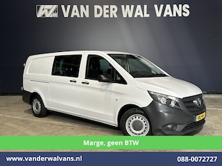 Mercedes-Benz Vito 111 CDI **MARGE, Geen BTW** L3H1 Dubbele Cabine Euro6 Airco | 5-Zits | Camera | Navigatie | Cruisecontrol Trekhaak, Parkeersensoren