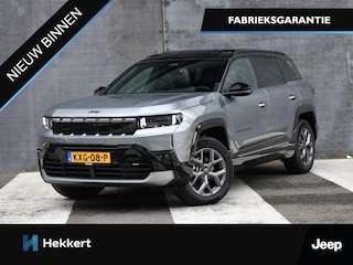 Jeep Compass First Edition 1.2 e-Hybrid 145pk Automaat PANO | MASSAGE | 360° CAM. | ADAPT. CC | STOELVERKOEL./VERW.