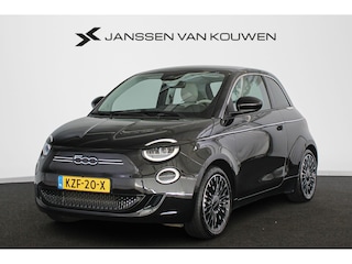 Fiat 500 La Prima 42 kWh Pano Leder Stoelverwarming JBL Camera Apple CarPlay
