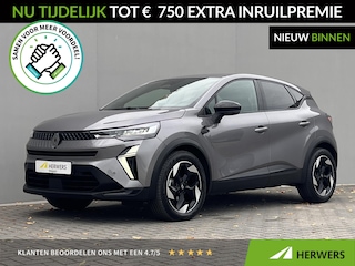 Renault Captur 1.8 E-Tech full hybrid 160 techno / Pack Winter / Stuur- & stoelverwarming / Climate Control / Navigatie groot scherm / Apple Carplay Android / 18" LM wielen /