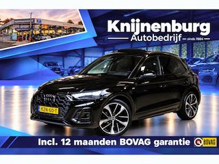 Audi Q5 50 TFSIe 299pk quattro S edition Competition | Luchtvering | Matrix | Honeycomb | Pano | 100% (Dealer) onderhouden label
