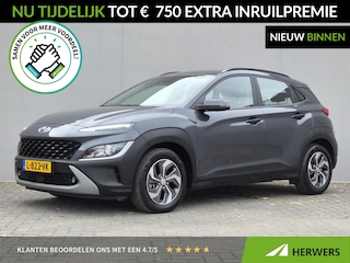 Hyundai Kona 1.6 GDI HEV Comfort Smart / Dealer onderhouden / Trekhaak Vast / Navigatie / Trekgewicht 1.300 kg / Apple Carplay Android Auto / Krell Audio Systeem / Adaptief cruise control / Achteruitrijcamera /