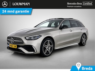 Mercedes-Benz C-klasse Estate 300 e AMG Line | Panoramadak | 360° camera | Burmester | Sfeerverlichting | Inclusief 24 maanden MB Certified garantie voor Europa.