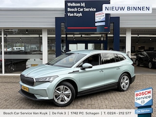 Skoda Enyaq iV 80 / 90,1% SOH / Adaptive Cruise-Control / Elektr.-Trekhaak / Stuurverwarming / LED / Dodehoek-Detectie / Apple-Carplay & Android-Auto / Warmtepomp / Zonnescherm-Zijruiten / DAB Radio-Bluetooth / Navi / Keyless / Armsteun V+A / PDC V+A met Camera / 19'' LMV / ENZ.