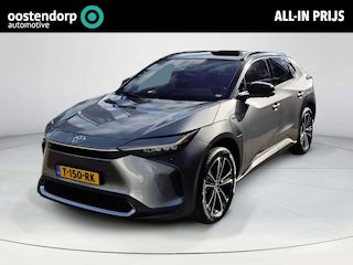 Toyota bZ4X Premium 71 kWh | Panoramadak | Lederen bekleding | Trekhaak | Stoelverwarming/Ventilatie | Rijklaarprijs!